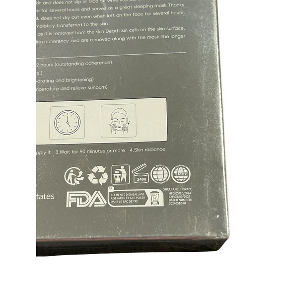 Deep Collagen Anti Wrinkle Lifting Face 9 Masks Anti-Aging NEW Sealed - Picture 6 of 11